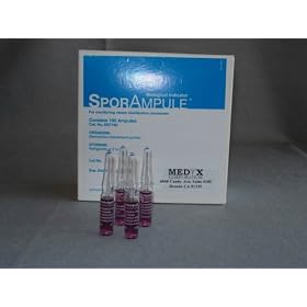 Autoclave Biological Indicator - SporAmpule (100 per pack.)
