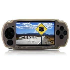 yooZoo Silicone Skin Case for Sony PlayStation Portable PSP – Misty Gray