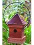 Heartwood Bird House- Lantern Loft, Red 122