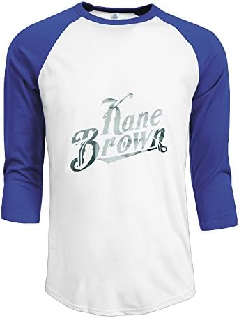 DDTD Kane Brown Men's Essential Raglan Tshirt, RoyalBlue ,XL