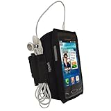 iGadgitz Black Water Resistant Neoprene Sports Gym Jogging Armband for Sams ....