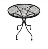 DC America WIT118 Charleston Wrought Iron End Table