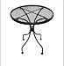 DC America WIT118 Charleston Wrought Iron End Table