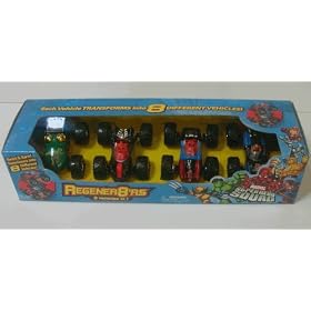 Marvel Super Hero Squad Regener8'rs Vehicles, 4-Pack by 