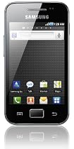 Samsung Galaxy Ace S5830 Smartphone (8,9 cm (3,5 Zoll) Display, Touchscreen, Android 2.2, 5 Megapixel Kamera) schwarz