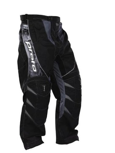 Proto 08 Men's Paintball Pants - Black / Grey