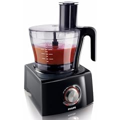 Philips HR 7774/90 K�chenmaschine Essential Serie 1000 W / schwarz / IF product design award