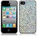 Iphone 4 4G/4S Glitter Back Cover Hülle + gratis Schutzfolie Teil der ConsumerStore.de 2 Zubehör Kollektion