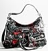 Coach Limited Edition Graffiti Hearts Multi Pockets Shoulder Bag