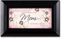Mom Matte Black Petite Music Box / Jewelry Box Plays Wonderful World