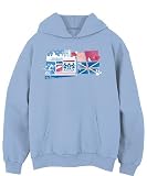 Pink Panther - Spain - Carolina Blue Youth Hoodie - Large
