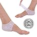 FootMatters Silicone Soft Gel Heel Protector Cushion Pad Wrap - Medical Grade Silicone Gel - Reduce Heel Shock Helping Prevent Heel Bone & Joint Pain - Prevent Painful Irritation, Blisters & Calluses - 1 pair