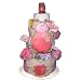 Ladybug Diaper Cake - 4 Tier
