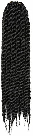 MeiruiHair Synthetic 18" Havana Mambo Twist Afro Crochet 2X Jumbo Hair Twist