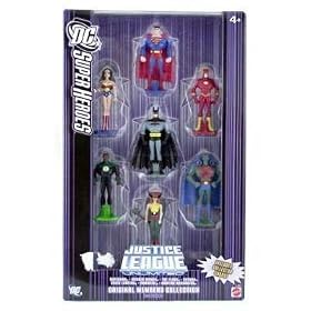 Justice League Unlimited Original Members Die-Cast Figure Collection by Justice League