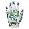 Pair of Blue Cotton Reflexology Massage Gloves
