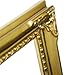 MyFrameStore Golden 11x14 Imperial Wooden Picture Antique Gold Color | Exclusive Floral Molding Design for Wedding, Hallway, Bedroom, Living Room Office Décor Photo Frame, Wall Mounting Material