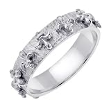 14k Gold Celtic 4022 Wedding Band