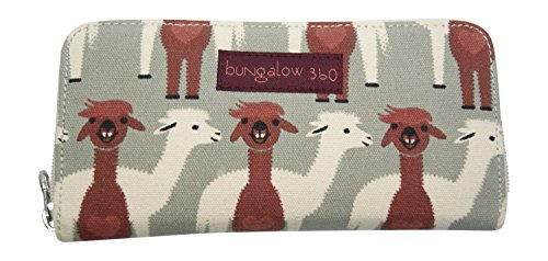 Bungalow 360 Zip Around Wallet (Alpaca)