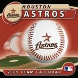 HOUSTON ASTROS 2009 MLB Daily Desk 5" x 5" BOX CALENDAR