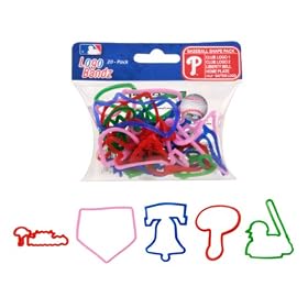 Forever Collectibles MLB Philadelphia Phillies Logo Bandz
