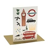 London Single Greeting Card