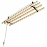 CEILING MOUNTED CLOTHES AIRER, 1.2M