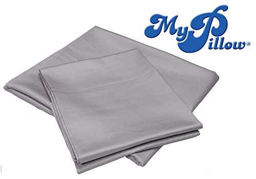 MyPillow Pillowcase Set (King Standard Pillow Case 2-pack) 100% Egyptian Giza Cotton - Taupe