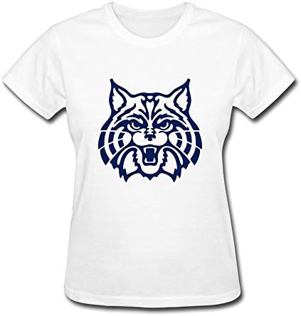 Lady Cotton University Of Arizona T Shirts M White