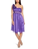 Fever Ivy One-Shoulder Women's Dress Purple Size 12