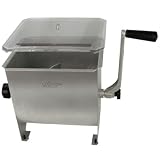 Weston Professional Series Stainless Steel 20Lbs Manual Meat Mixer