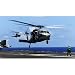 MH-60S Sea Hawk Helicopter (Landing on Air Craft Carrier) Art Poster Print - 13x19