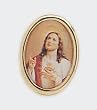 Gold Plated Religious Lapel Pin - Sacred Heart of Jesus