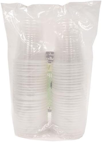 Disposable 3 Oz. Soft Clear Plastic Cups 120 Count
