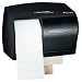 Kimberly-Clark Professional In-Sight 09604 Smoke Gray Coreless Double Roll Bath Tissue Dispenser