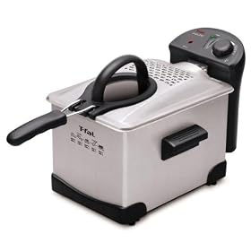 Tefal, Easy Pro Enamel 3lt Fryer Stainless Steel 2100w