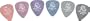 Dunlop Gator Grip Pick Pack, Pack of 12, .58mm