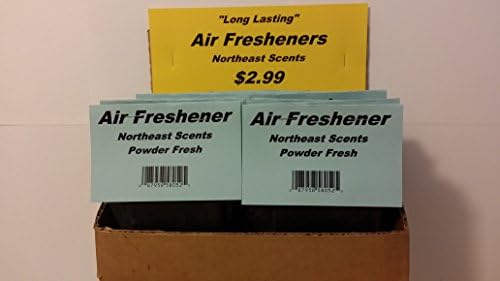 Car Air Freshener Powder Fresh 24Pk (Free Shipping)