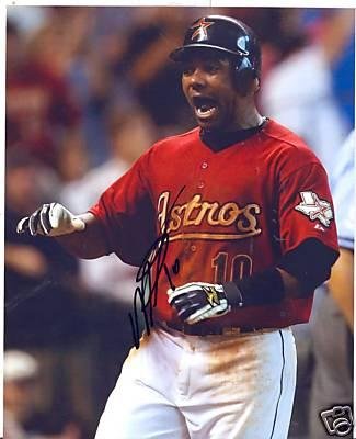 Autographed Tejada Photograph - Houston Astros 8x10 W coa - Autographed MLB Photos