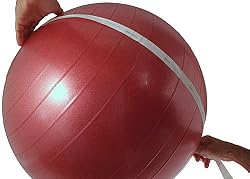Isokinetics Inc. Brand Exercise Ball - Anti-Burst - 3 Sizes