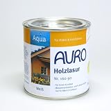 AURO Holzlasur, Aqua - Weiß 0,375 L