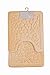 Bednlinens 2 Piece Set Beige Non-slip Memory Foam Bath Mat