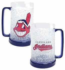 Cleveland Indians Crystal Freezer Mug
