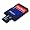 SanDisk 2GB MicroSD/TransFlash Card with SD Adapter (SDSDQ-2048, Bulk Package)