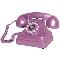 Crosley Pink Kettle Classic Desk Phone (CR62-PI)