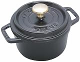 staub ココットラウンド 16cm ブラック 40509-480(1101625)