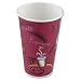 Solo 316SI-0041 16 oz Bistro Single Sided Poly Paper Hot Cup (20 Packs of 50 cups)