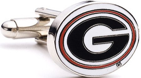 Cufflinks Inc Men's Georgia Bulldogs Cufflinks White/Black/Red
