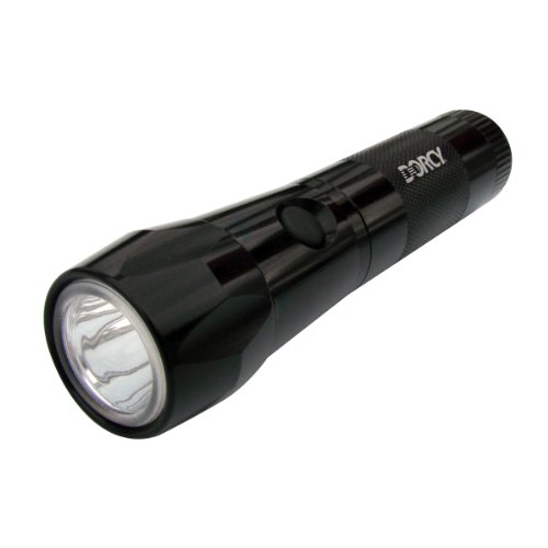 Dorcy 41-4275 65 Lumen LED Aluminum Flashlight with Batteries