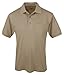 Mens 3-Button Short Sleeve Easy Care Pique Pocket Golf Shirt (10 Colors, S-4XLT)